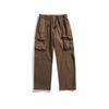 Men's Guochao Hong Kong Style Multi-pocket Versatile Sports Straight Pants Overalls Special for 11111