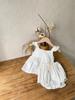 Girls' Embroidered Ruffle Strap Dress & Bloomers - Baby Summer Outfit Set