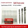 Aluminum High-Speed Steel M2 Two-Flute Spiral Tap