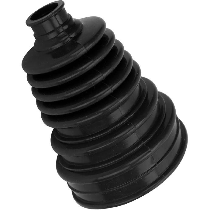 UNIVERSAL SILICONE CV AXLE BOOT DUST COVER BALL HEAD KIT FOR VEHICLES (Black)