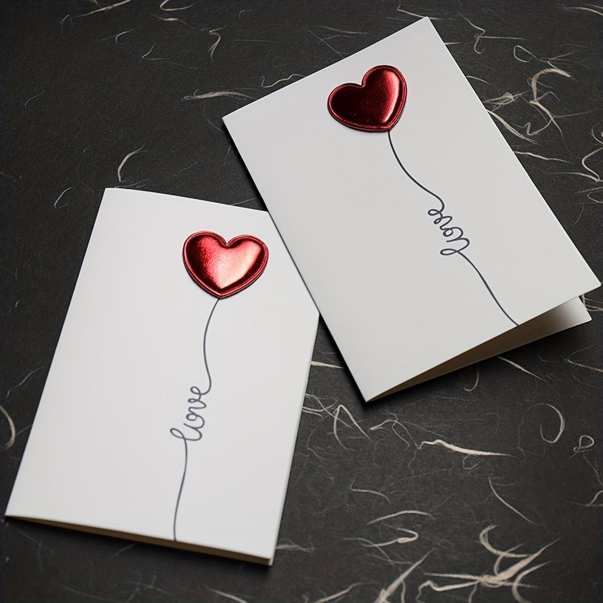 

10pcs, A Love Pocket Card, Special Birthday Wedding Party Christmas Gift, Miss You Gift With Encouragement Greeting Cards