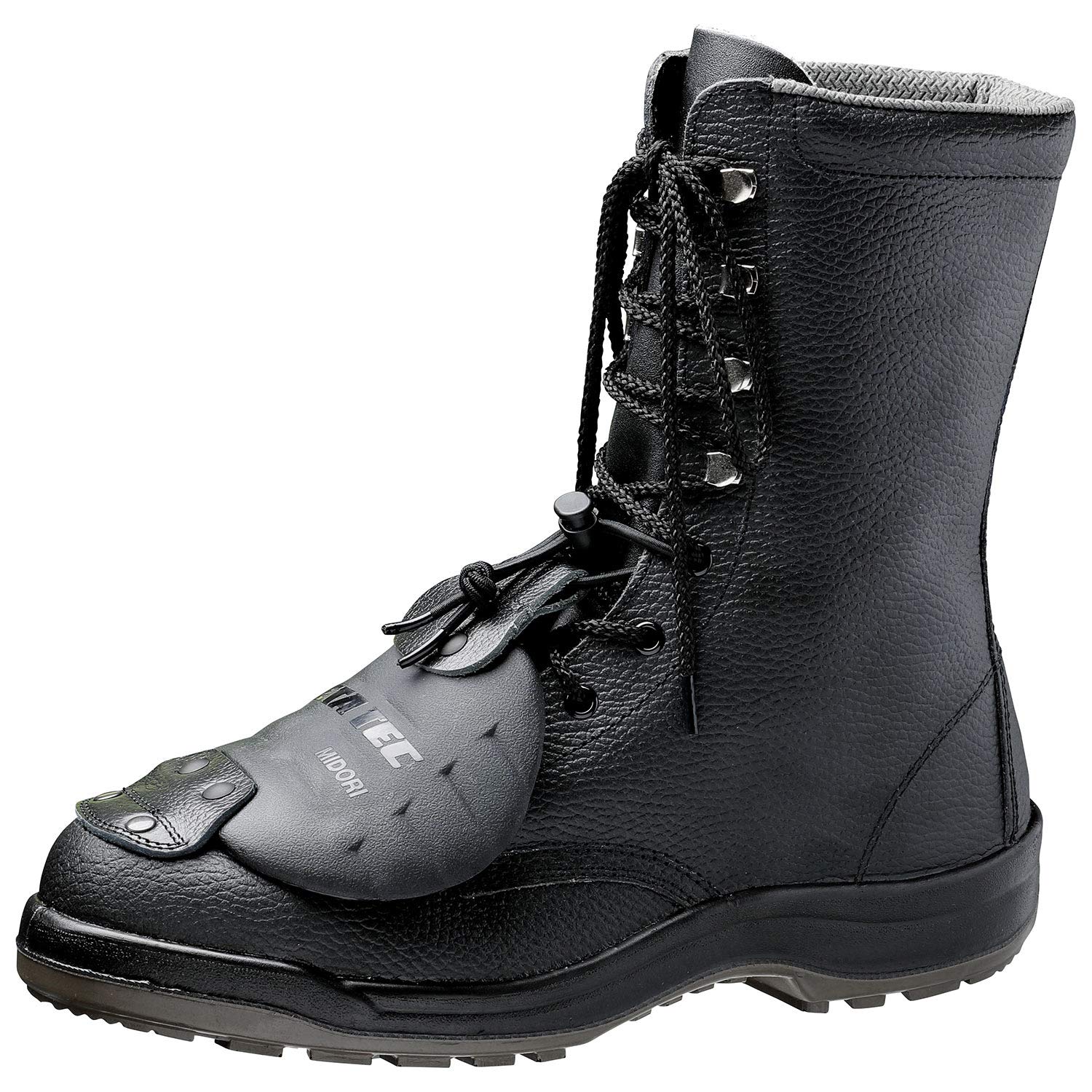 

Обувь Safety long с резиновым супинатором instep pro [Midori Anzen], длина, протектор, шнур, CJ030, M2, черный, 28,0 см чёрный