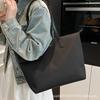 2025 New Fashion One-shoulder Casual Large-capacity Trendy Underarm Bag Women's Tote Bag Sen Meng Hand-held Nylon Cloth In the Middle