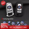 BABR1 New 2025 Car Remote Key Logo Sticker Aluminum Emblem Decal For F12 F13 G30 G32 F34 F40 F45 F46 X1 X2 X3 X5 X4 X6 X7 F25 F26