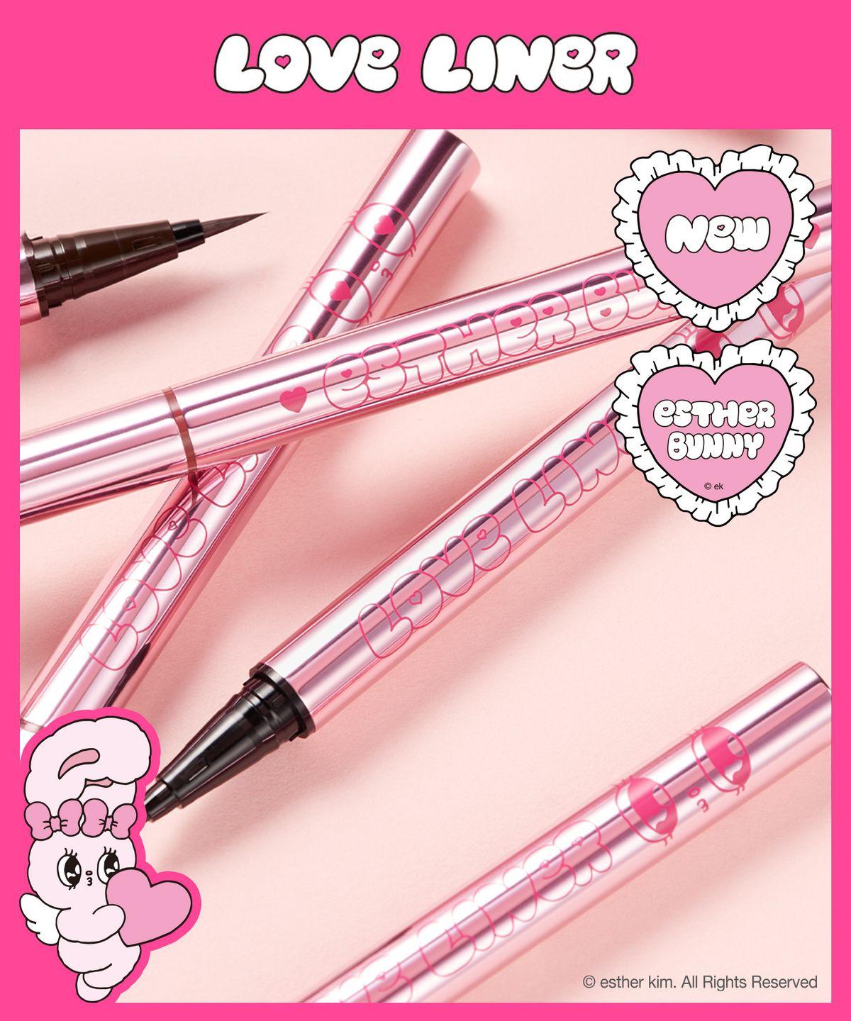 [Love Liner x Esther Bunny] Liquid Eyeliner R5 02 Dark Brown(LL)