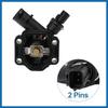 Thermostat Housing Assembly LR006071 Engine Coolant Thermostat Housing Assembly for Volvo XC60 S60 V60 S80 V70 XC70 for Land Rover LR2 Item