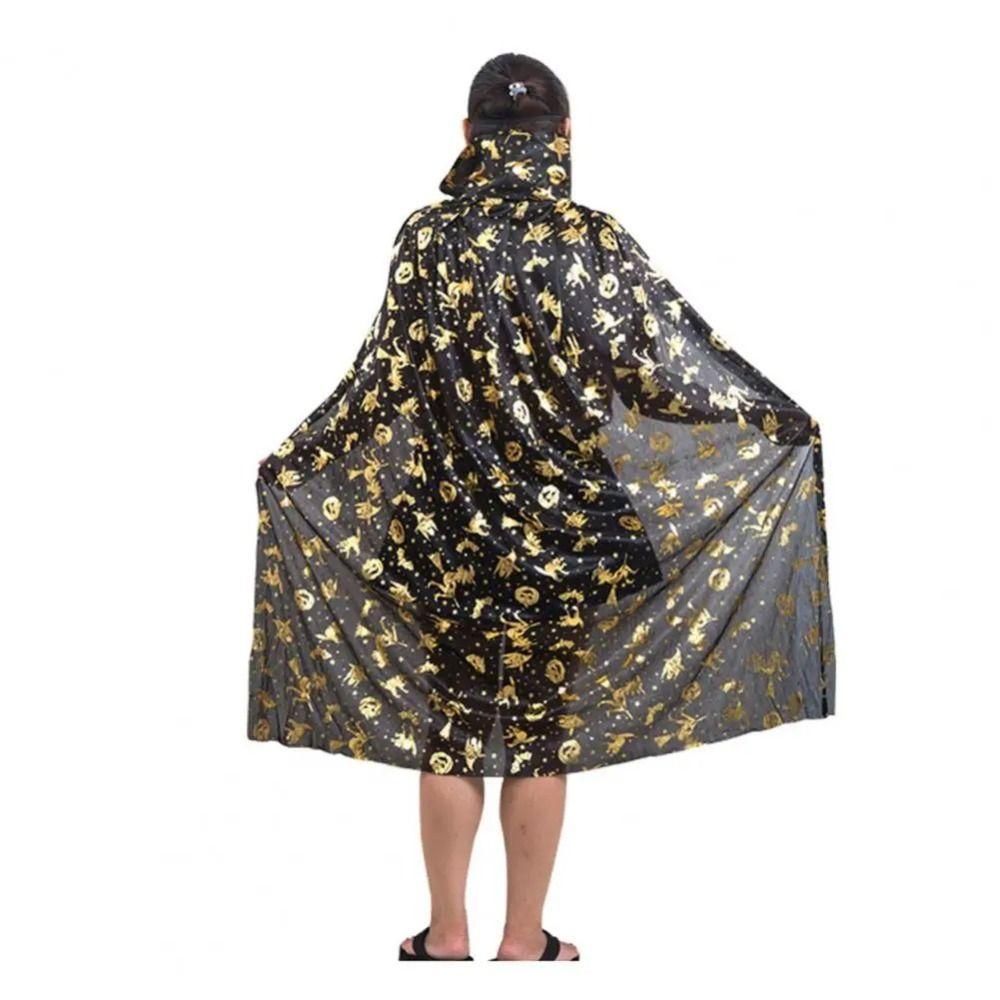 Cosplay Halloween Cape Cloak Witch Hat Casual Halloween Costume Cosplay Props  Hallowmas