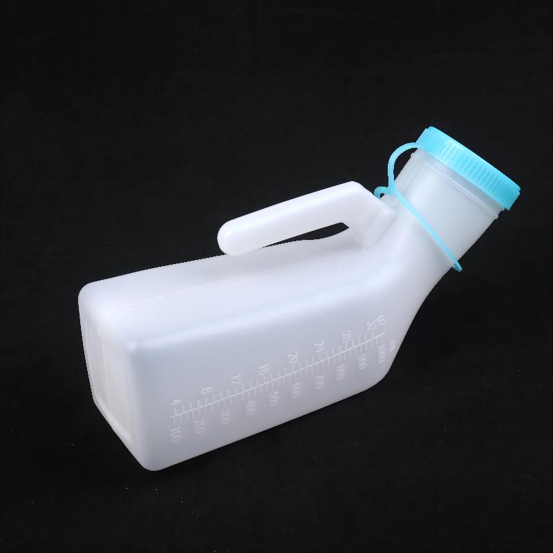 1000ML Large Capacity Thicken Urinal Bottle for Men Portable Pee Container for Car Night Road Travel Camping