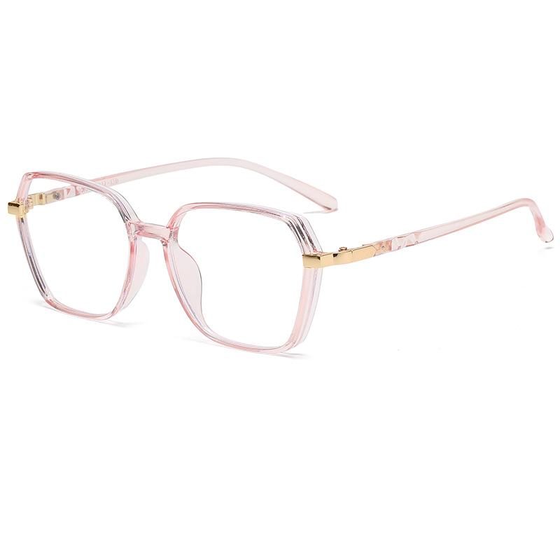 

Очки для близорукости Мужские трендовые черные квадратные очки в оправе с защитой от синего света Простые очки