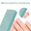 Green and White Grinding Strip, Nail Files, Nail Art Sanding Strip, Manicure Tool