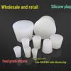 Silicone Rubber Seal Plug for Test Tubes & Drains with Hole