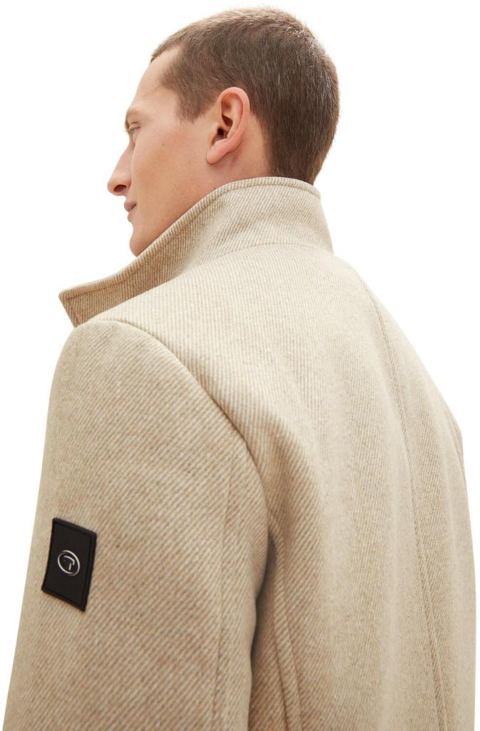 Coat Tom Tailor 2 In 1 Mantel (1037349) Beige-brown, Structure Wool