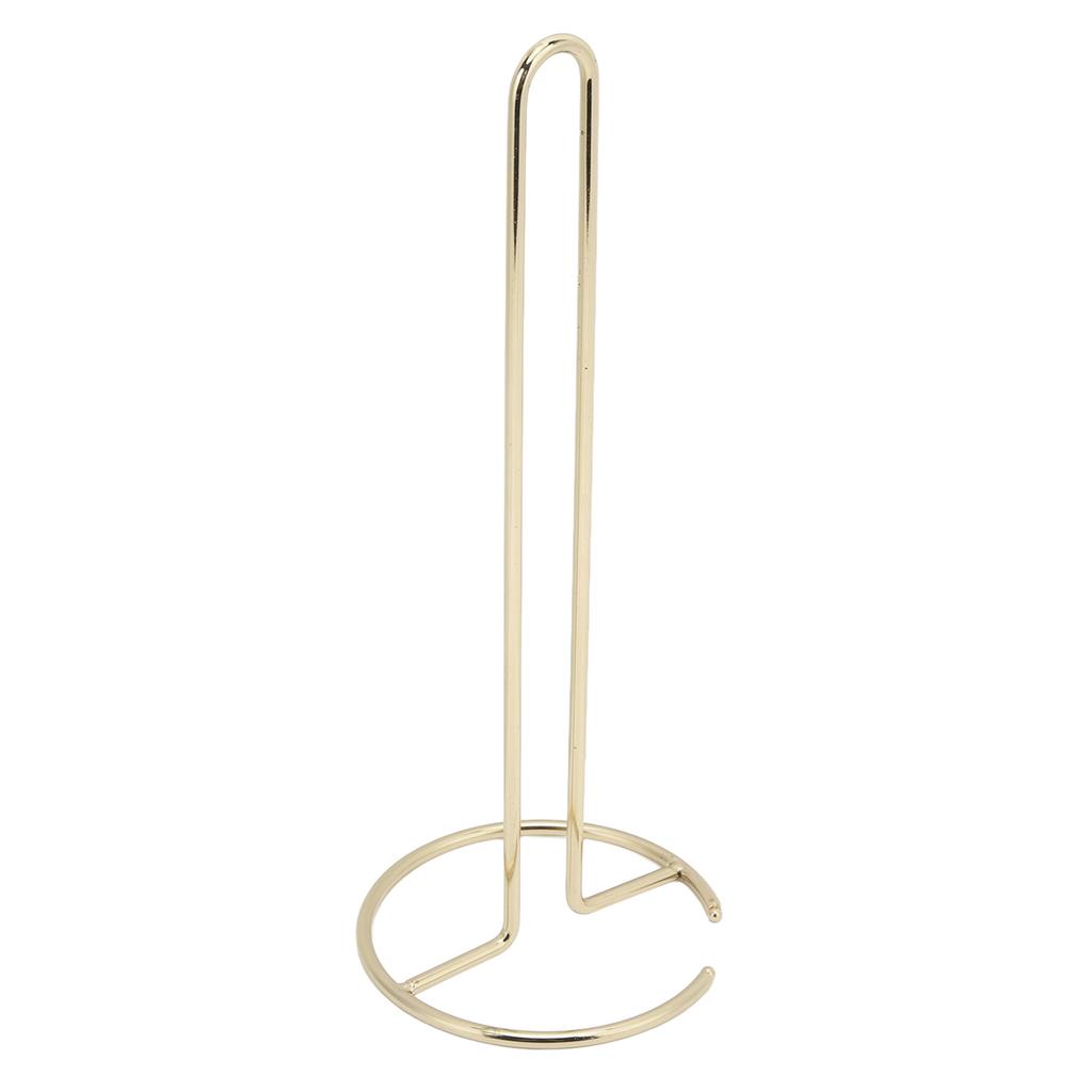 Wrought Iron Tissue Holder Smoother Surfaces Simple 1 Piece Molding Tissue Reserve Paper Holder for