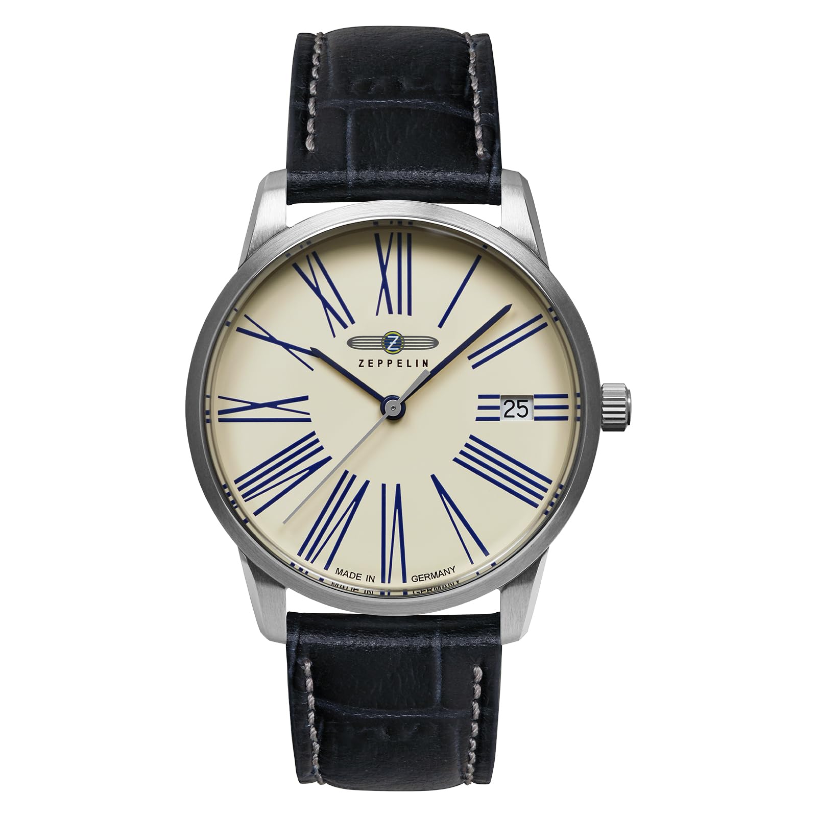 

Повсякденний годинник Flatline Black [Zeppelin] 8345-1 Жіночий [Товар] бежевий