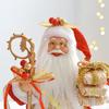 Christmas Santa Sculpture Figurine British Home Doll Decoration Gift M68E