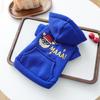 Pet clothes Autumn and winter small dog puppies happy dog cat warm comfortable clothing happy animal city sweater