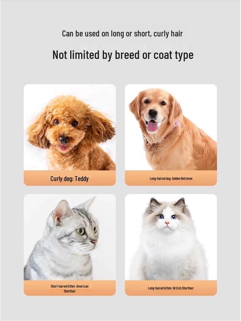 Pet Grooming Electric Hair Clipper for Dogs and Cats