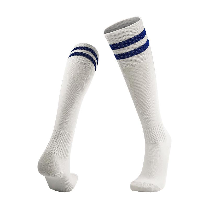 Professional Two-Bar Football Socks - Men's & Children's Over-the-Knee High-Performance Sports Socks
