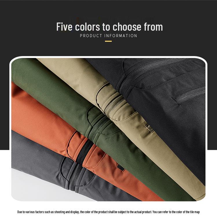 2024 Men's Double-Sided Fleece Vest - Autumn/Winter Thickened Outdoor Casual Wear