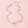 Women European Fashion Pearl Clavicle Necklace Choker Color Rice Bead Bohemian Style Necklace For Women Jewelry