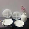 3D Shell Silicone Mold Diy Epoxy Resin Jewelry Dish Scallop Dish Storage Tray Drip Ocean Style Candlestick Plaster Mold