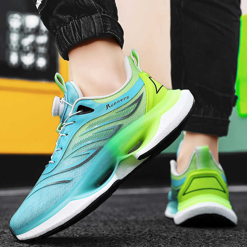 Fashion Thick Heeled Flat Sole Men's Racing Tennis Sneakers Outdoor Man Shoes Skate Sport Trending Top Luxury Design