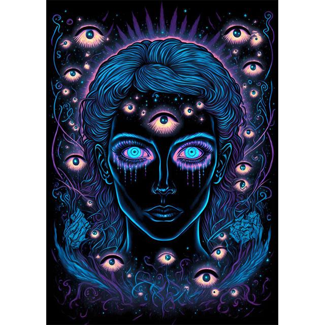 Abstract Cthulhu Mythology Diablo Prints Poster Canvas Painting Modern Wall Art Pictures for Living Room Bedroom Home Decoration