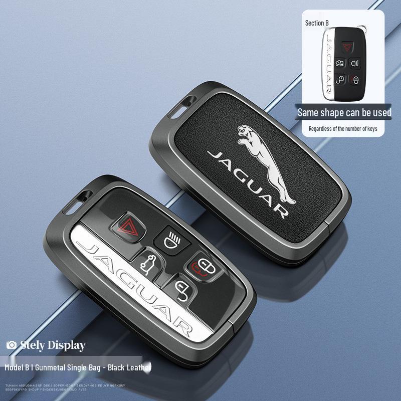 Jaguar Key Cover: Fits XFL, XEL, E-Pace, F-Pace, F-Type, I-Pace, XJ, XE - Women's Protective Car Shell