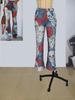 2023 Women's Plus Size Casual Faux Denim Pants - European & American Fashion