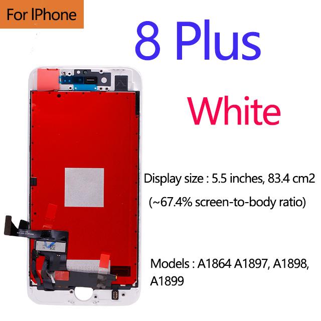 AAA+++ OEM LCD For iPhone 5 5s 5c 6s 7 8PlusLCD Touch Screen Digiziter Assembly For iPhone 6 6sPlus 7 8 Display