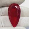 Certified Natural Red Ruby 90.09 Ct Pear Mozambique Heated Gemstone M064 L5Z40