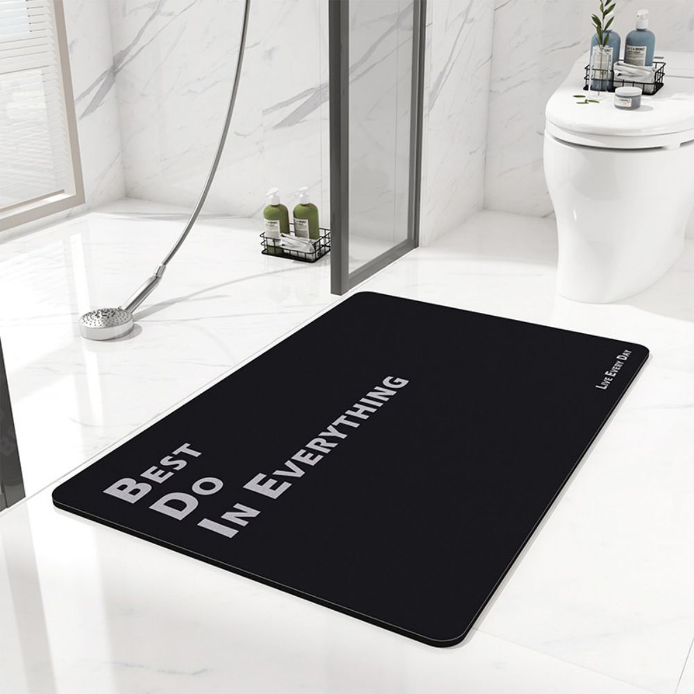 Bathroom Mats Worktop Mat Placemat Kitchen Drainage Mats Doormats Diatomite Mud Non-Slip Absorbent Machine Washable
