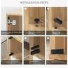 2Pcs Metal Glass Door Pivot Hinge Mirror Support Hook Accessories Concealed Hinges No Punching Multifunction Cabinet Clamp Hinge