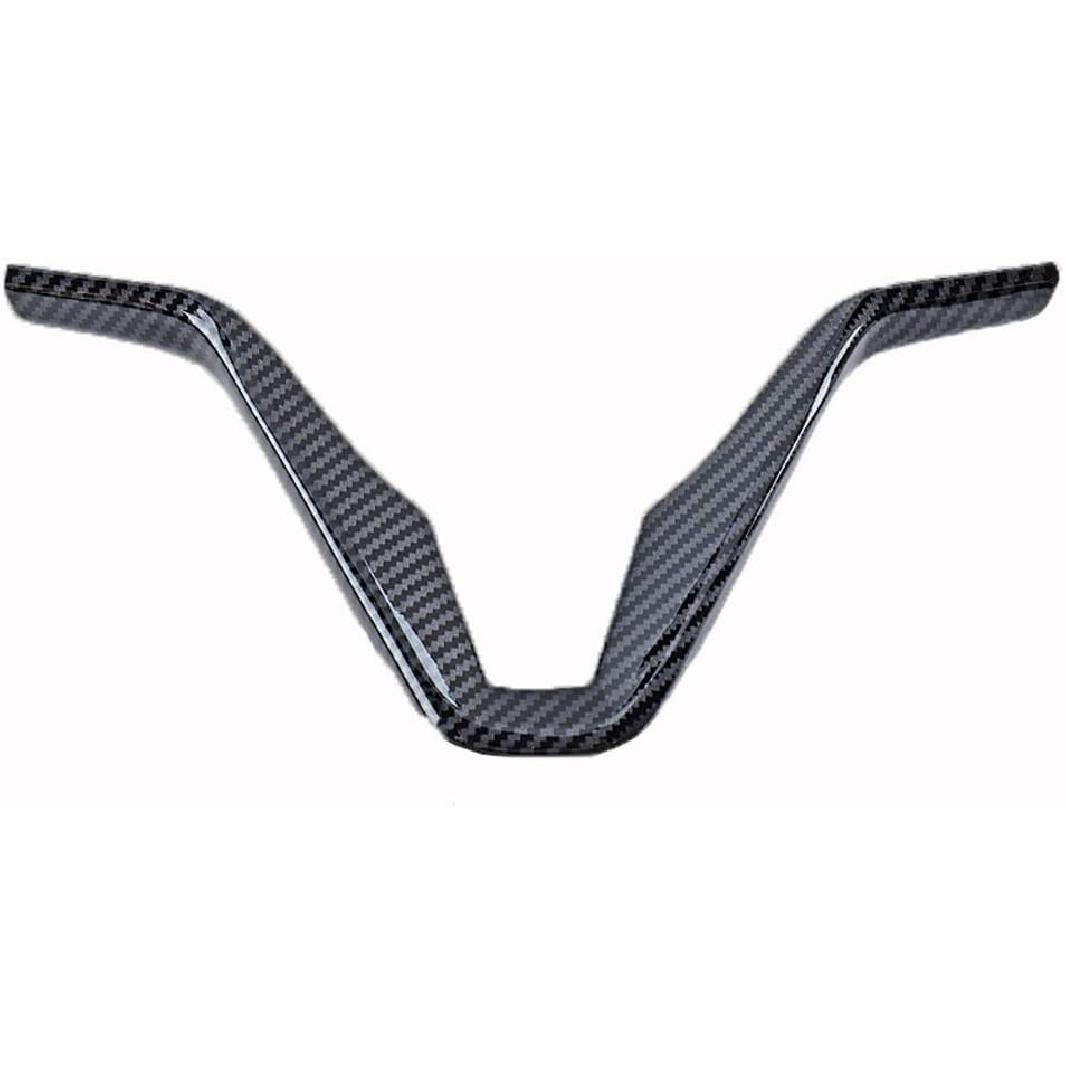 

1 Piece ABS Car Steering Wheel Sequins Cover Interior Decoration Trim Sticker for Hyundai Tucson 3th 2015 2016 2017 2018 2019 2020 LHD Car Styling Black with carbon fiber t