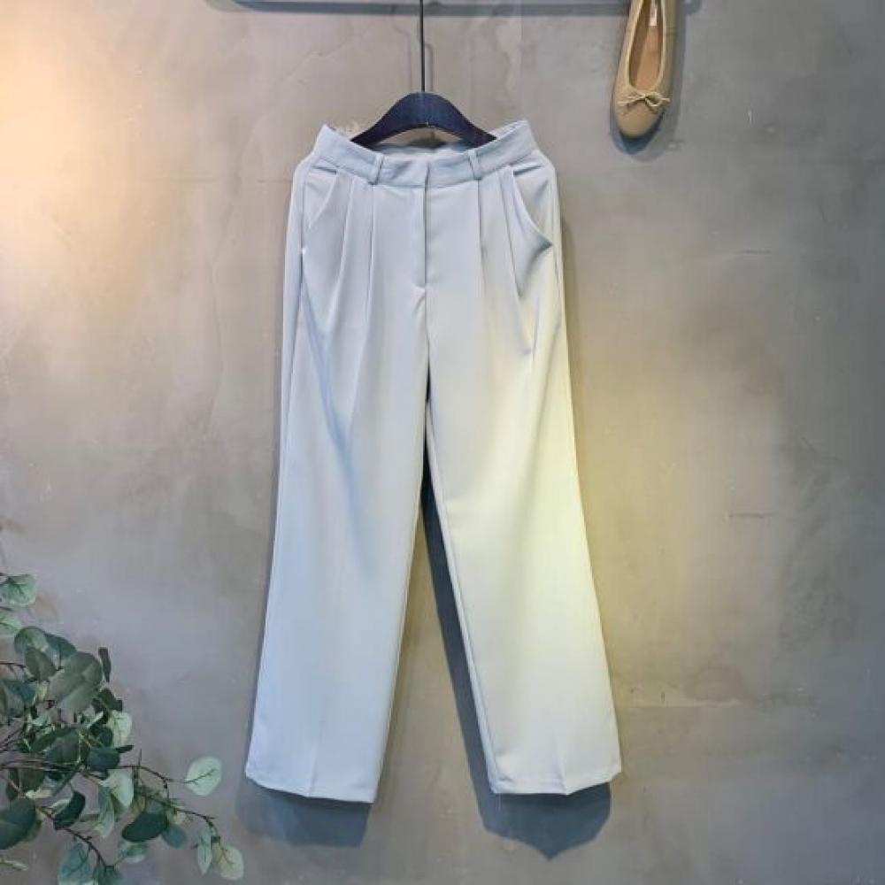 C S In The Room Women pIn tuCk Wide SlaCkS pantS 4 Color