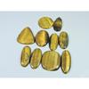 325Cts. Natural Tiger Eye Mix Cabochon Loose Gemstone 10Pcs Lot 34-37 MM C-730