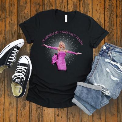 Maglietta Marilyn Monroe Unisex Manica Corta Top t-shirt Uomo Donna Tutte le Taglie S-4XL Regalo Per Fan