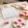 3D Silicone Chocolate Mould Heart Shape Dessert Making Mold Bowknot Baking Mold  Pastry Making