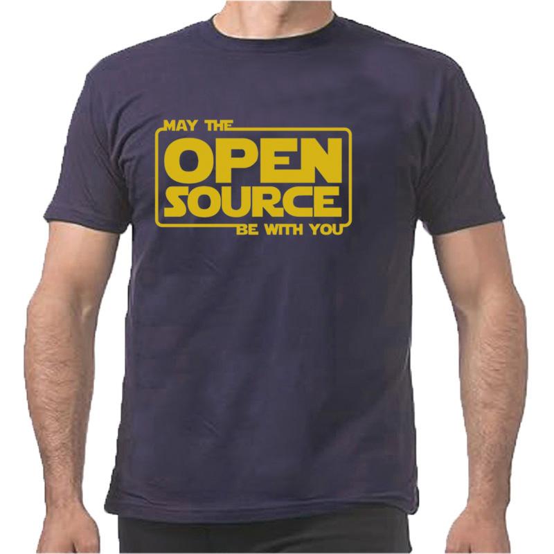May Open Source Programming Funny DevOps Software Java Tshirts Unisex Fashion Casual Tshirt 100 Cotton Loose Oversized T Shirt