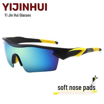 Unisex Cycling Sunglasses with Soft Nose Pads - Comfortable Outdoor Dustproof Sports Glasses