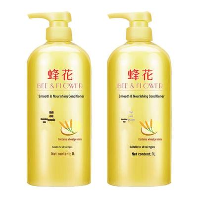 Bee & Flower Geschmeidige & Nährende Haarspülung mit Weizenprotein