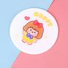 Acrylic Cartoon Coasters Anti-scald Heat Insulation Waterproof Tea Coaster Diy Decorative Photo Ornaments Table Glasses Holder