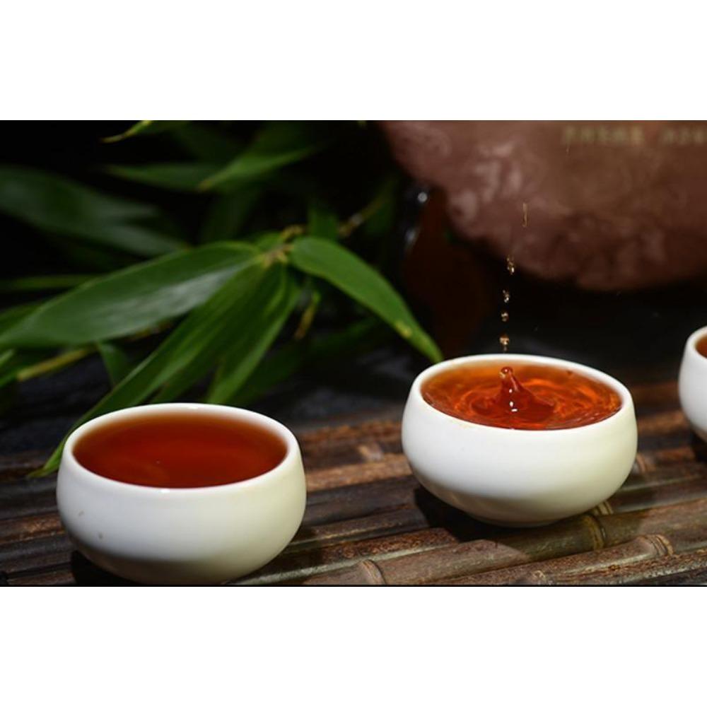 Torta di Pu-erh Premium Matura 357g Shu Puer Foglia Sfusa Spedizione Gratuita