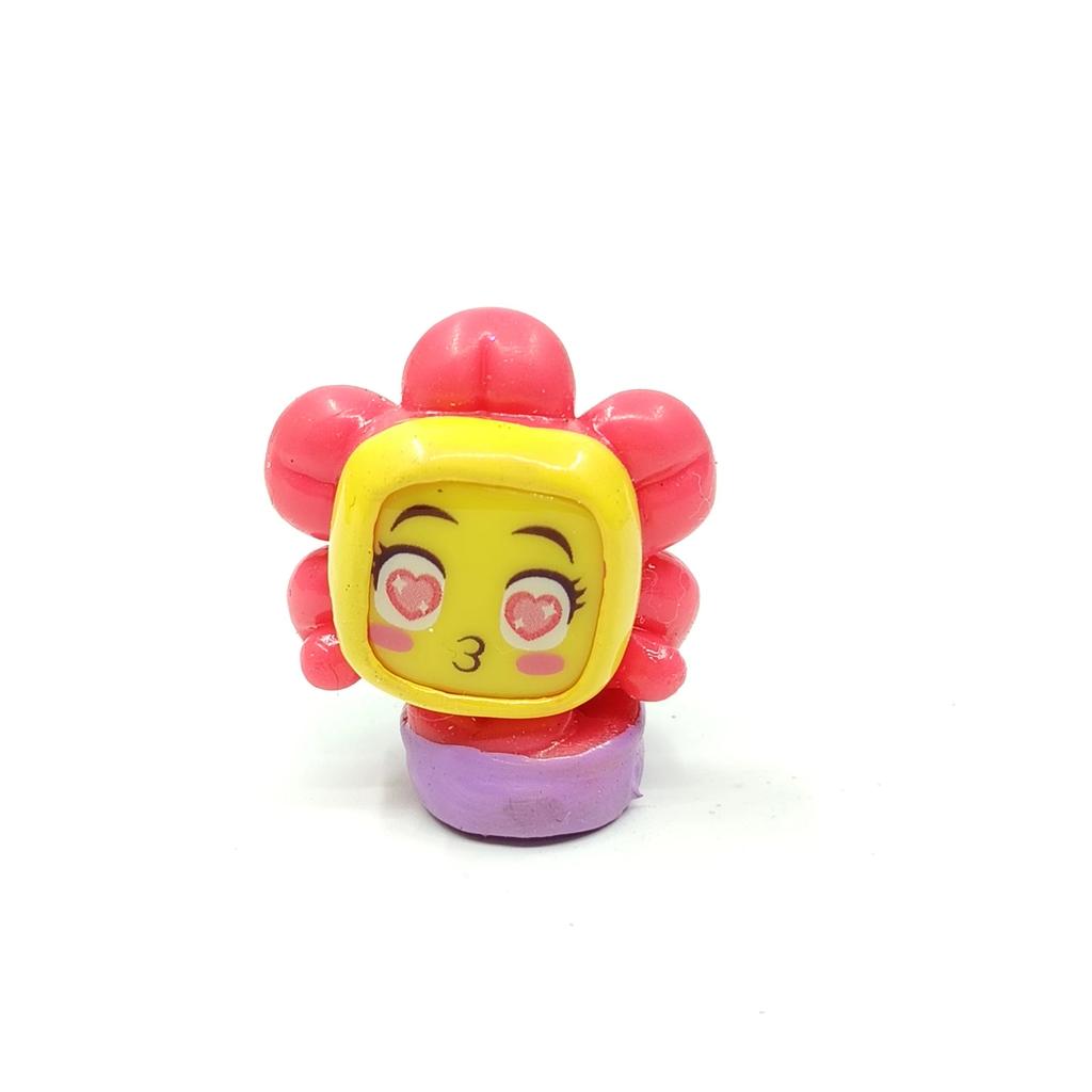 1pcs Original Moji Pops Collection Toys Adventure Series 1-3 Swap Faced Solf Mini Figures Kawai Toy For Girls Christmas Gift