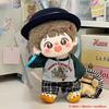 20Cm Cotton Doll Clothes T-Shirt Shorts Set With Necklace Cute Lovely Doll Suit Dress Up Diy Doll Accessories Kids Toys