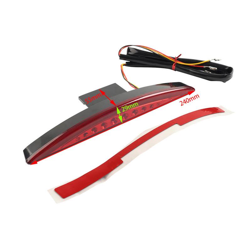 Motorcycle LED Rear Fender Edge Brake Tail Light For Harley Davidson Breakout FXSB 2013 2014 2015 2016 2017