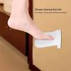 Tingml Shower Foot Rest Stand for Shaving Legs Suction Cup Bathroom Washing Feet Aids