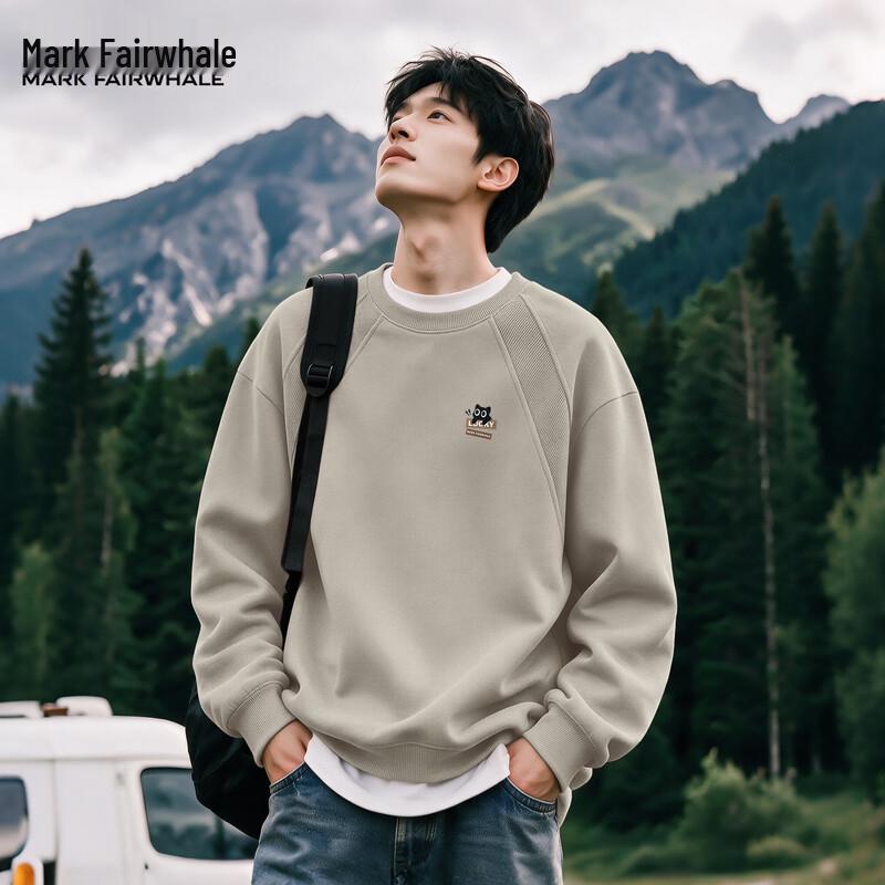 MARK FAIRWHALE Men's Deconstructed Crewneck Sweatshirt