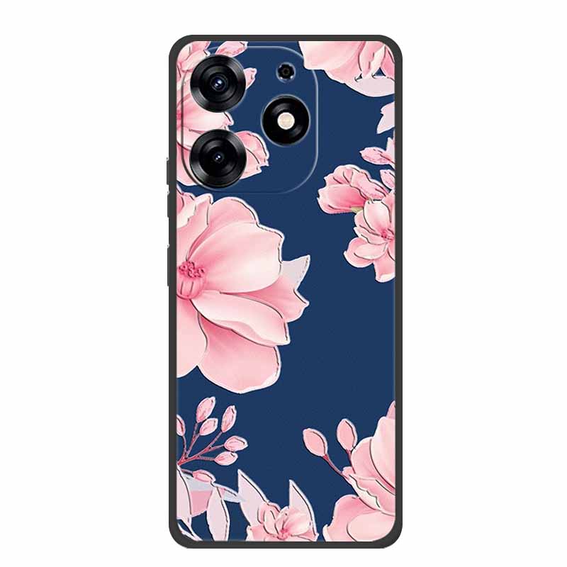 3D Emboss Case For Realme C61 Phone Case Relief Flowers Shockproof Silicone Soft Coque For Realme C61 Back Cover Case RealmeC61