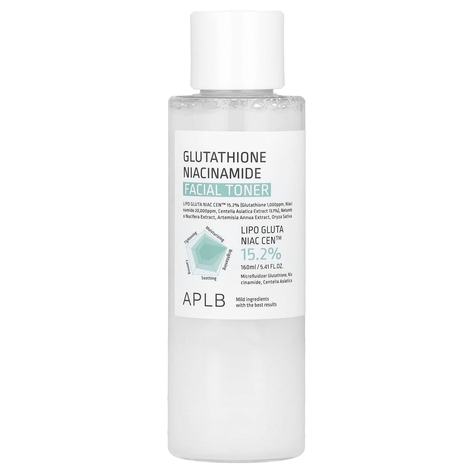 

Glutathione Niacinamide, Facial Toner, 5.41 Fl Oz (160 Ml)